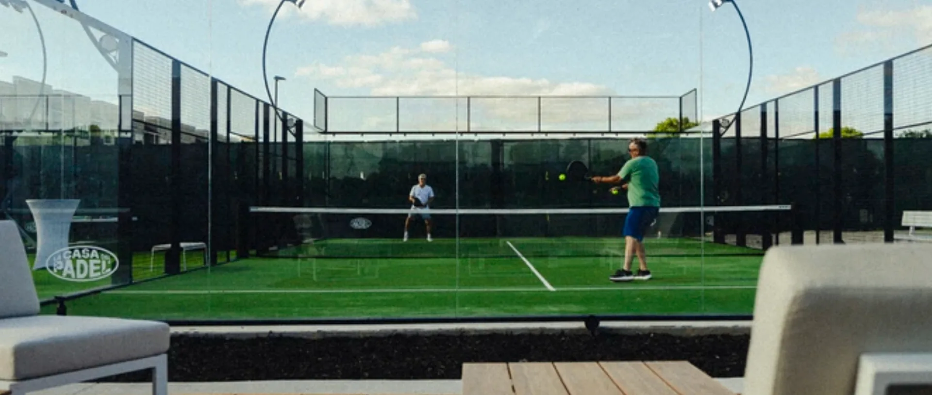 RC10 Panoramic Court — premium MejorSet padel court